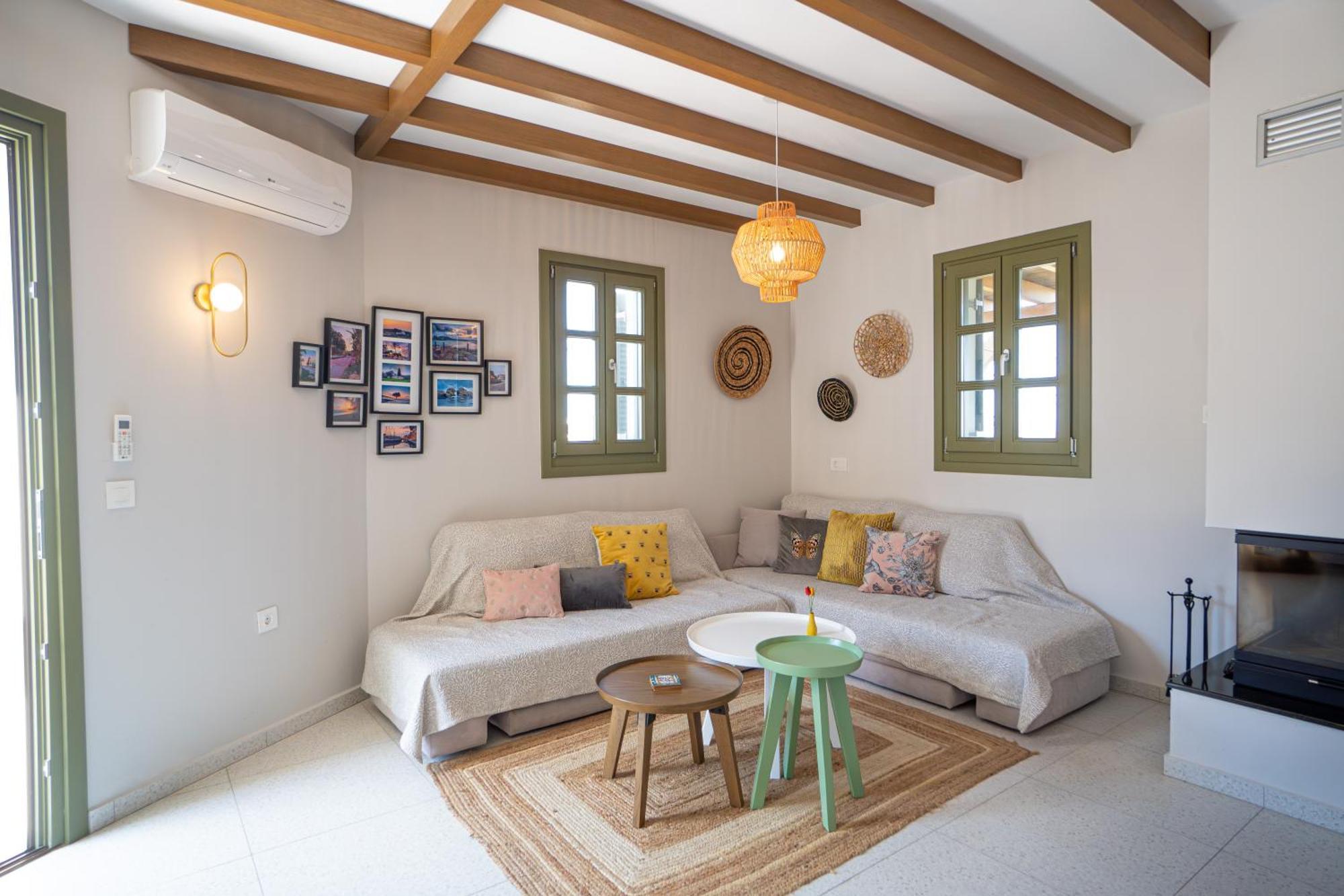 Villa Rosa - Luxury Villas With Panoramic Views Lagoudi Zia 外观 照片