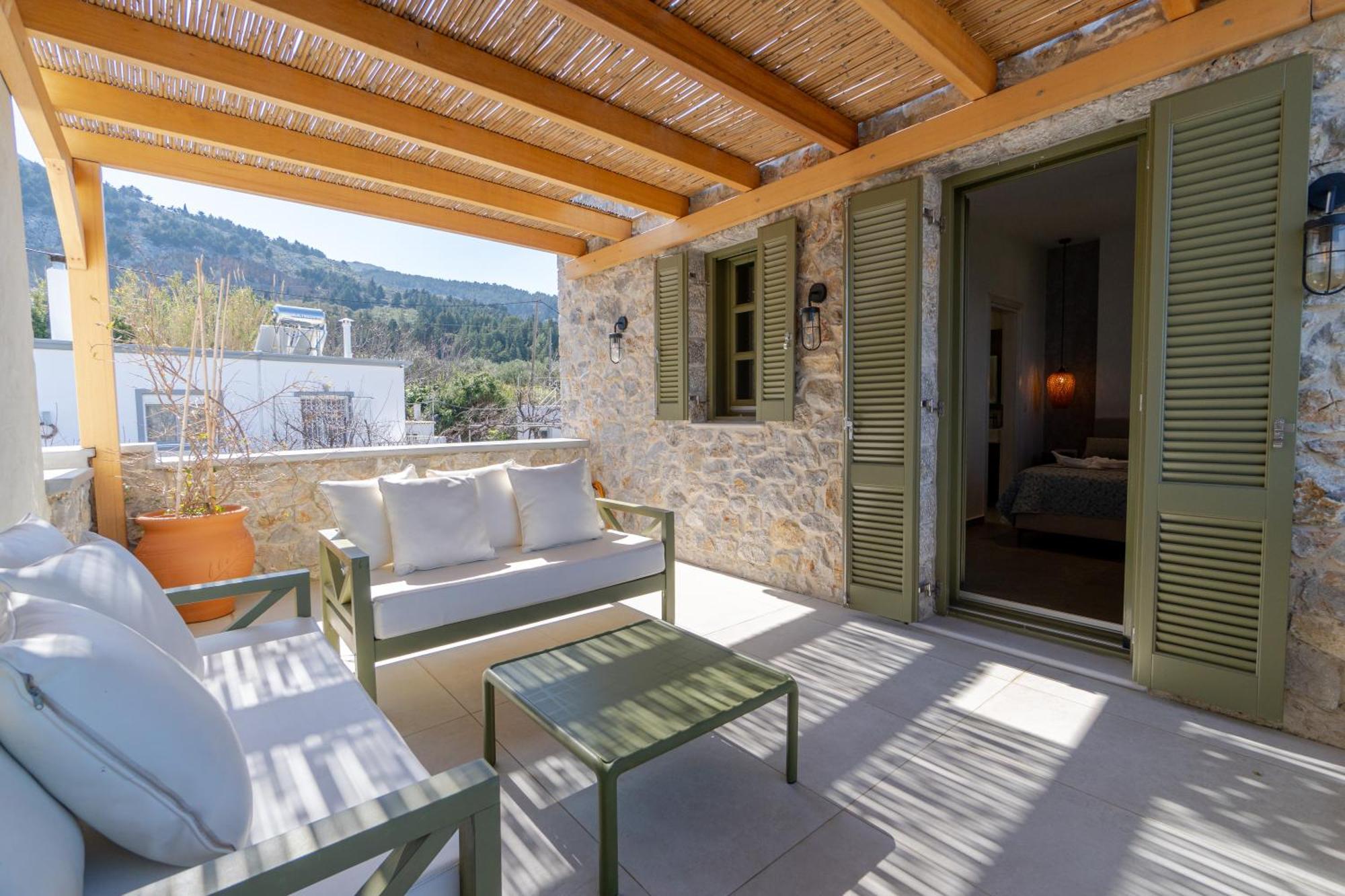Villa Rosa - Luxury Villas With Panoramic Views Lagoudi Zia 外观 照片