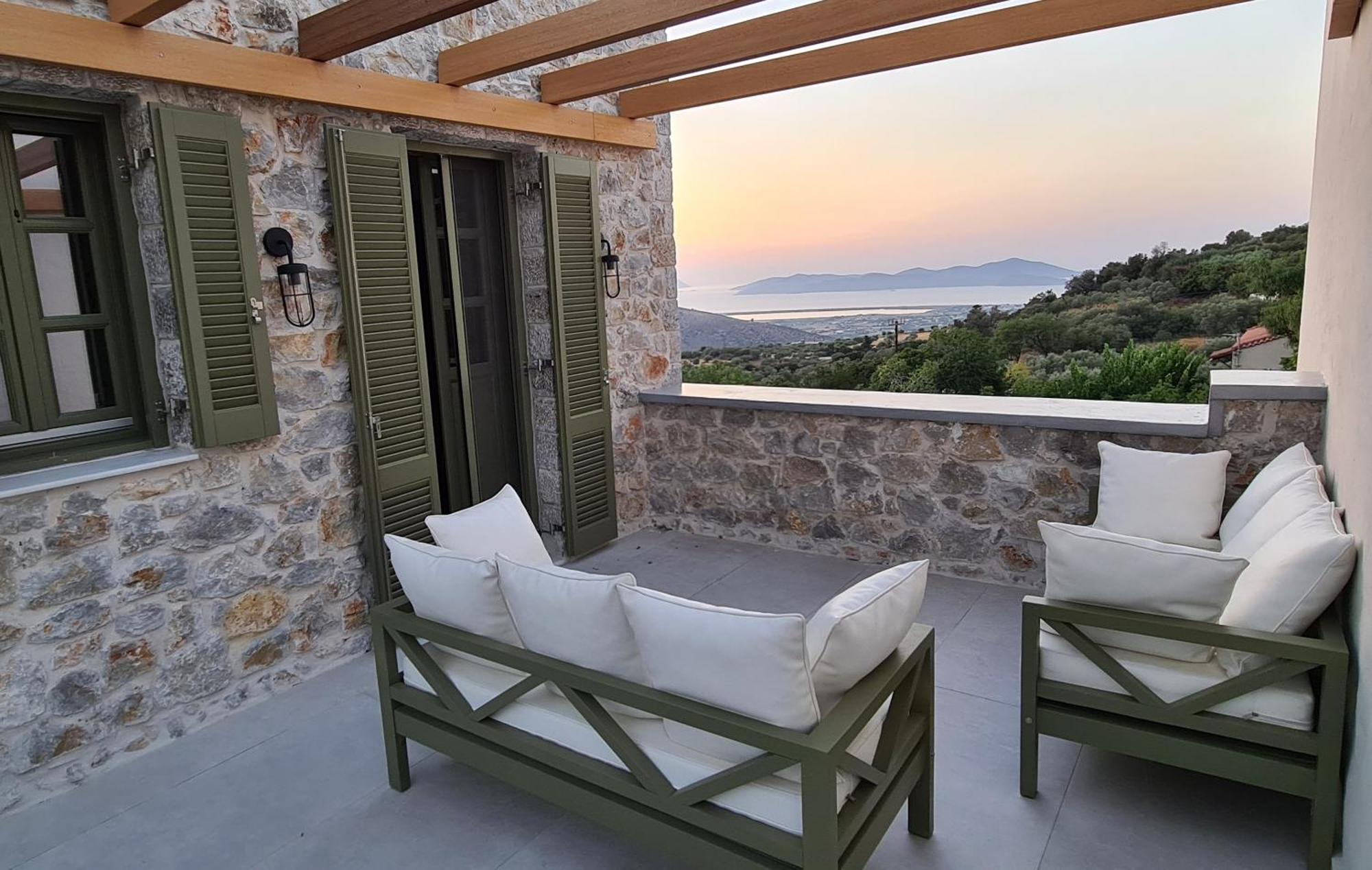 Villa Rosa - Luxury Villas With Panoramic Views Lagoudi Zia 外观 照片