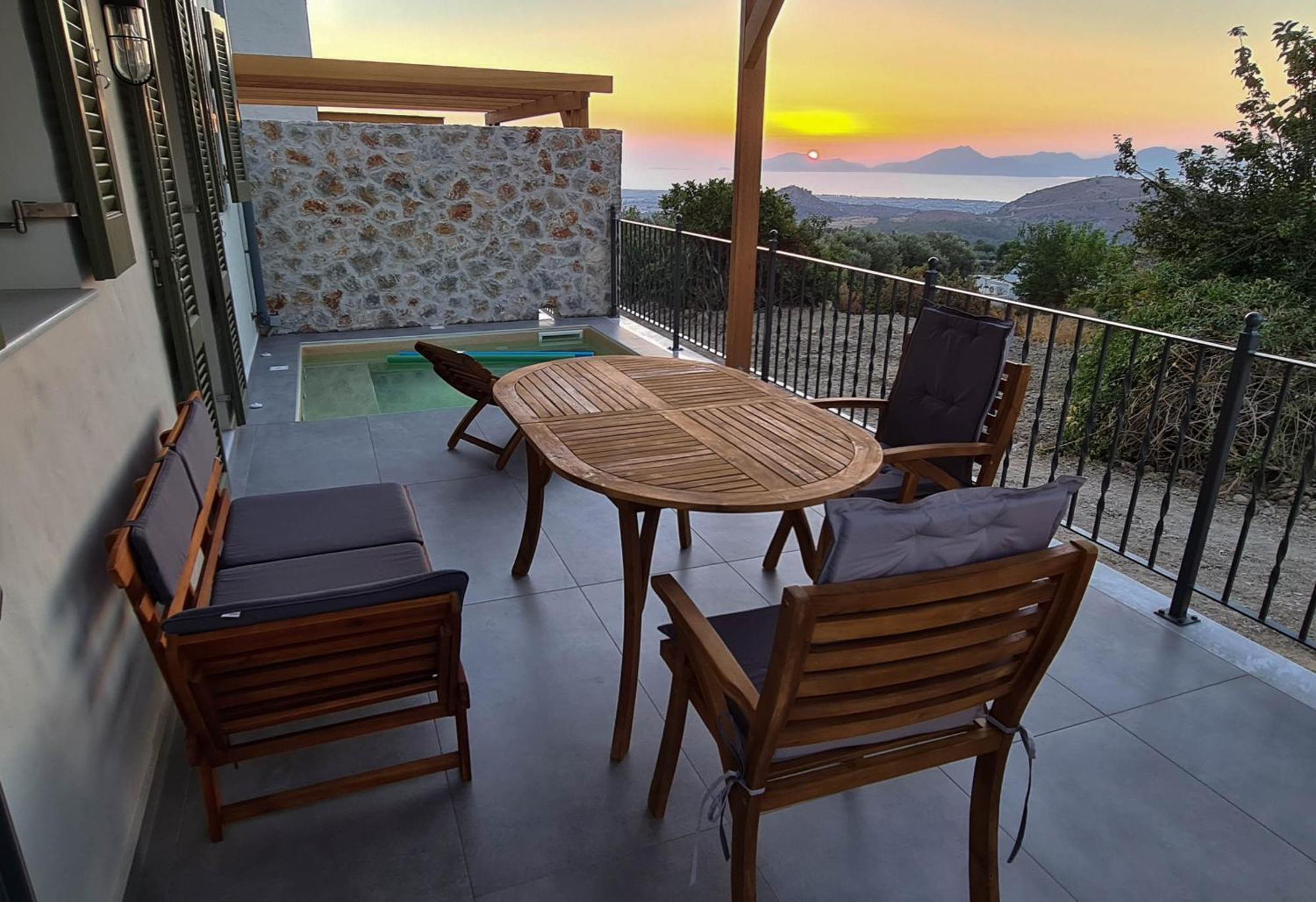 Villa Rosa - Luxury Villas With Panoramic Views Lagoudi Zia 外观 照片