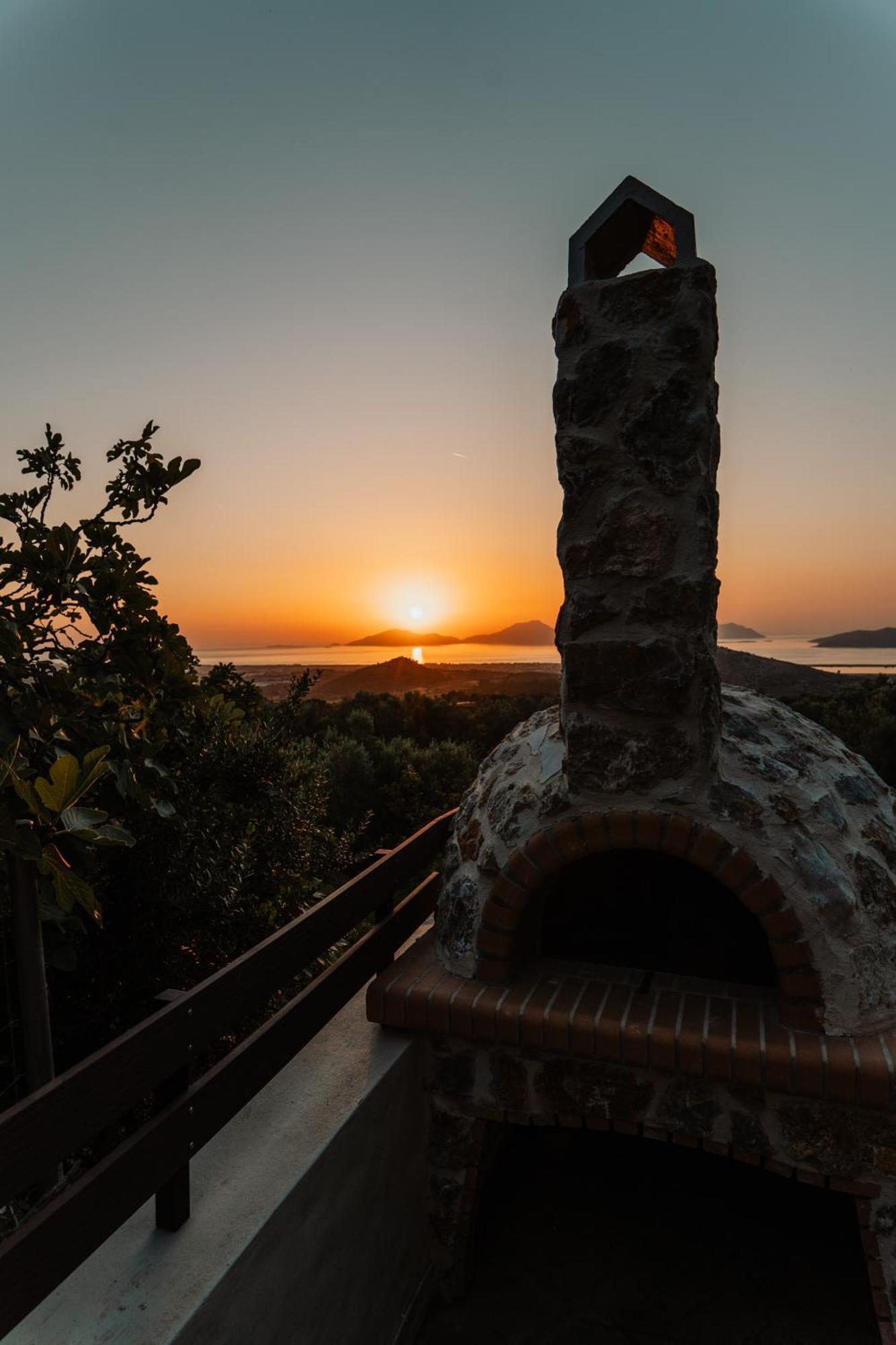 Villa Rosa - Luxury Villas With Panoramic Views Lagoudi Zia 外观 照片