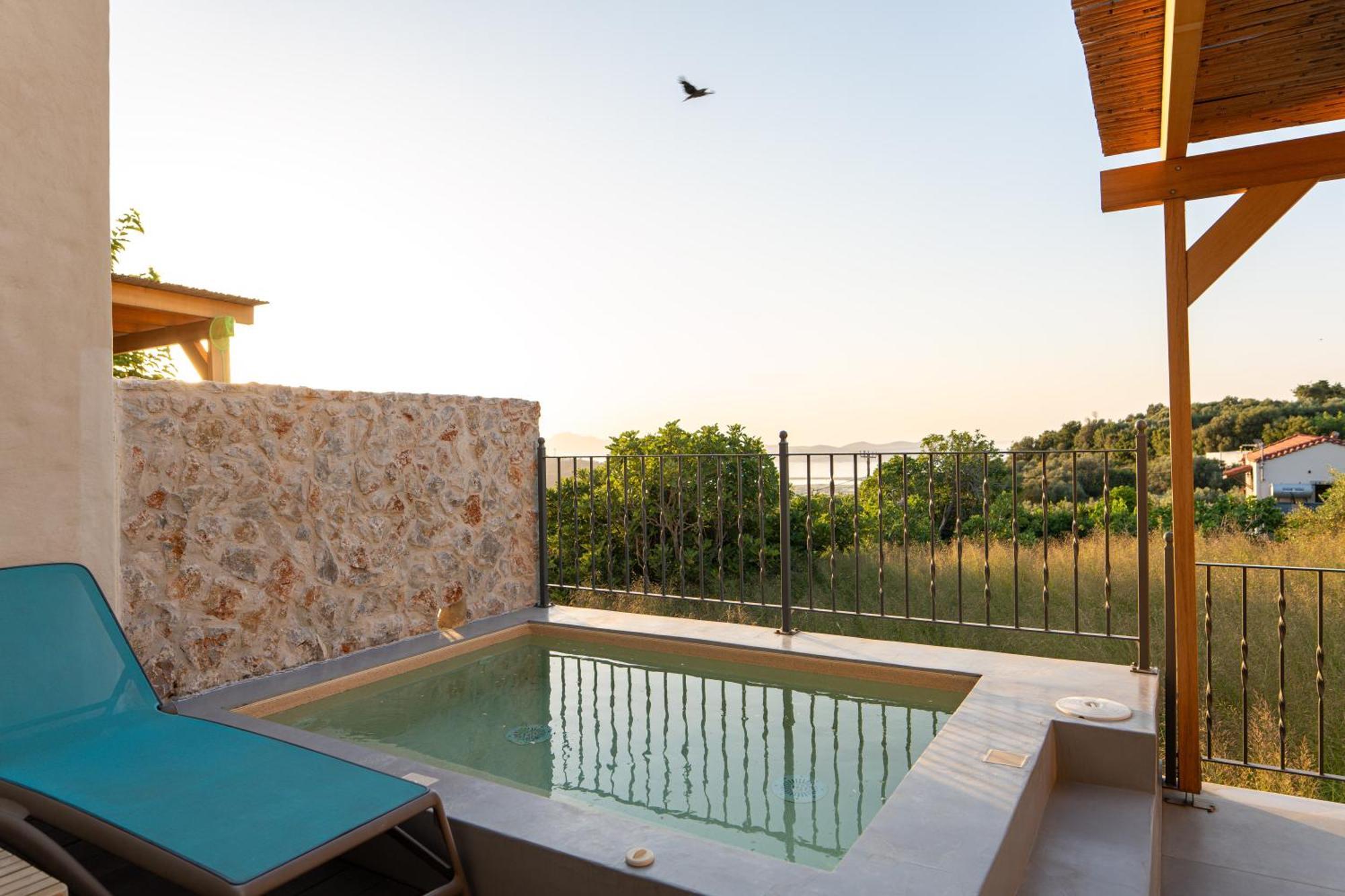 Villa Rosa - Luxury Villas With Panoramic Views Lagoudi Zia 外观 照片