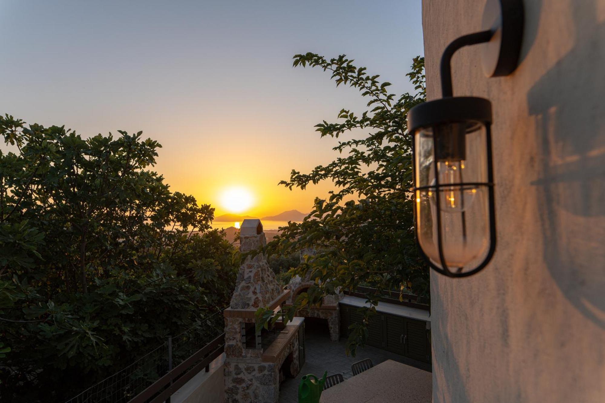 Villa Rosa - Luxury Villas With Panoramic Views Lagoudi Zia 外观 照片