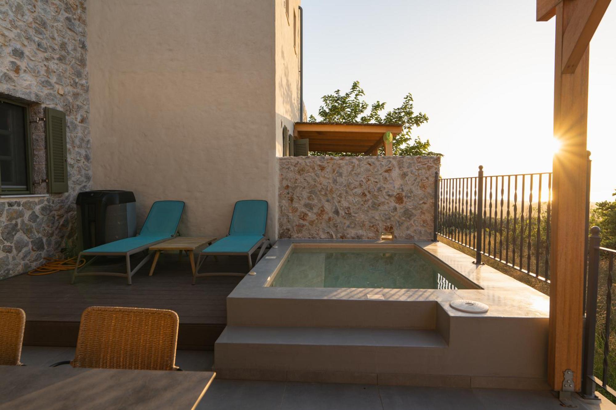 Villa Rosa - Luxury Villas With Panoramic Views Lagoudi Zia 外观 照片