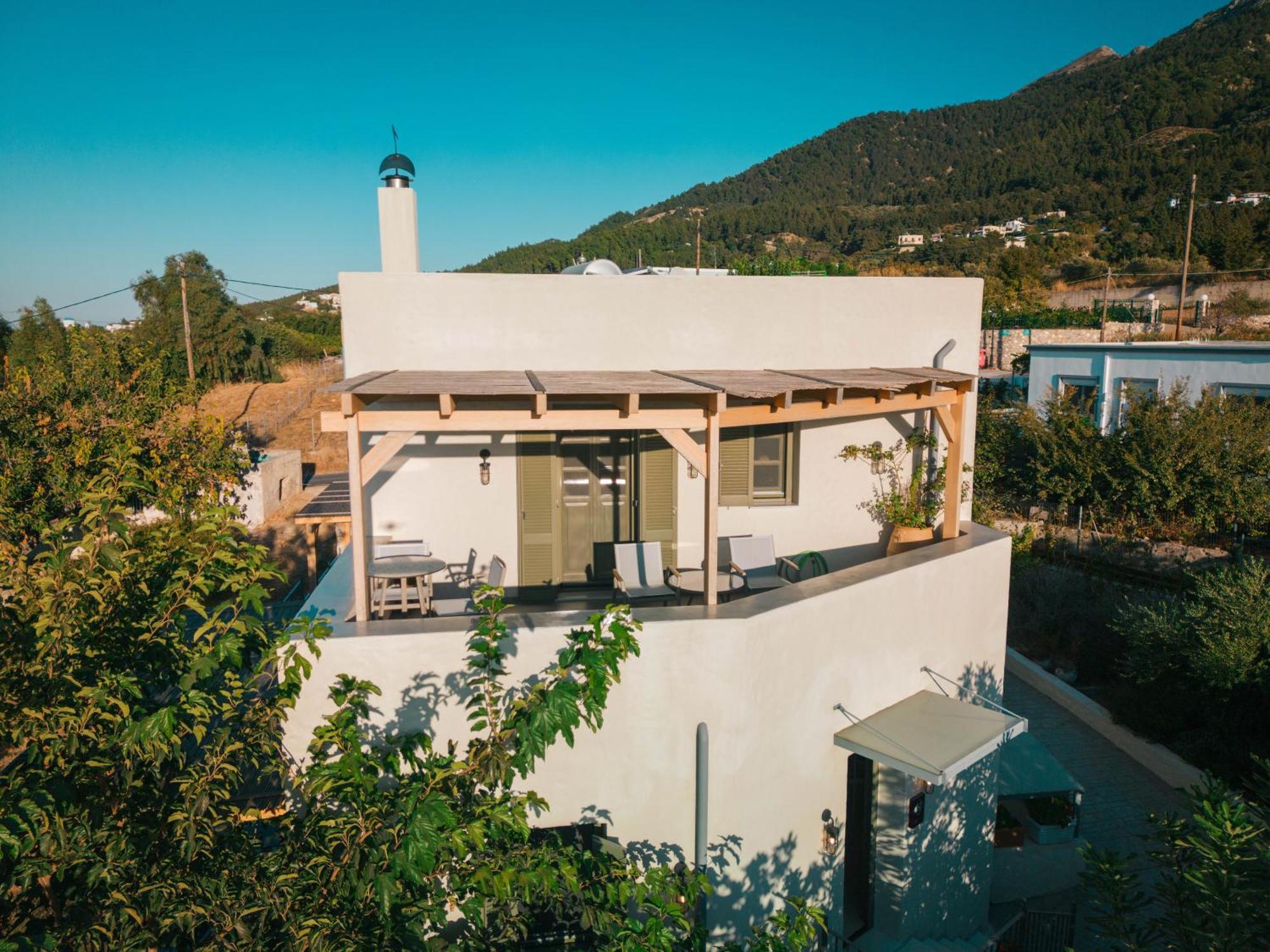 Villa Rosa - Luxury Villas With Panoramic Views Lagoudi Zia 外观 照片