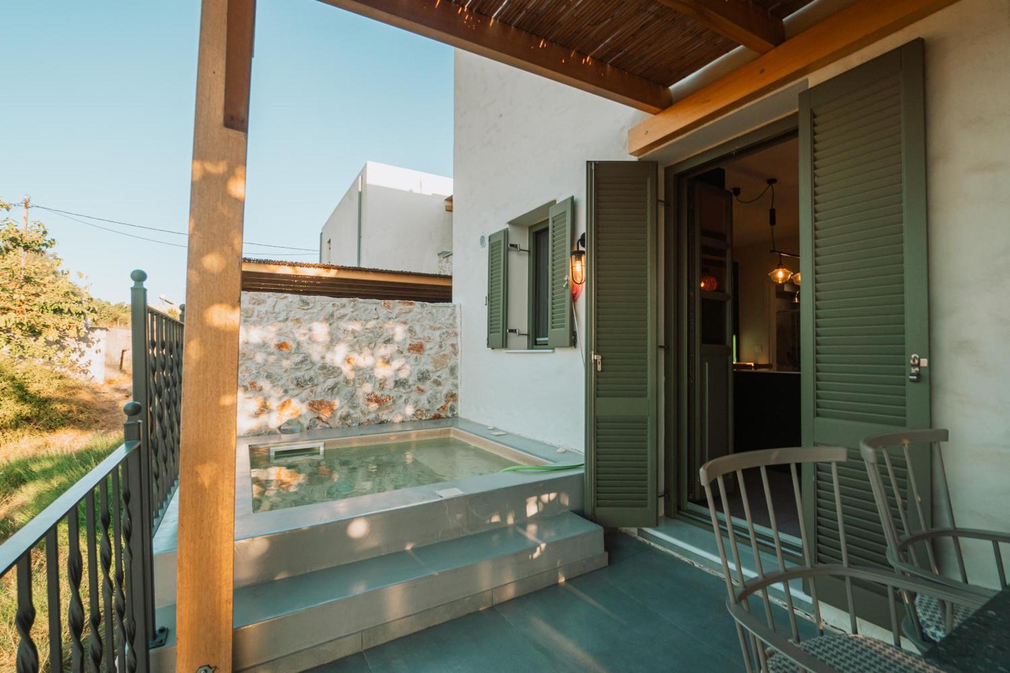 Villa Rosa - Luxury Villas With Panoramic Views Lagoudi Zia 外观 照片