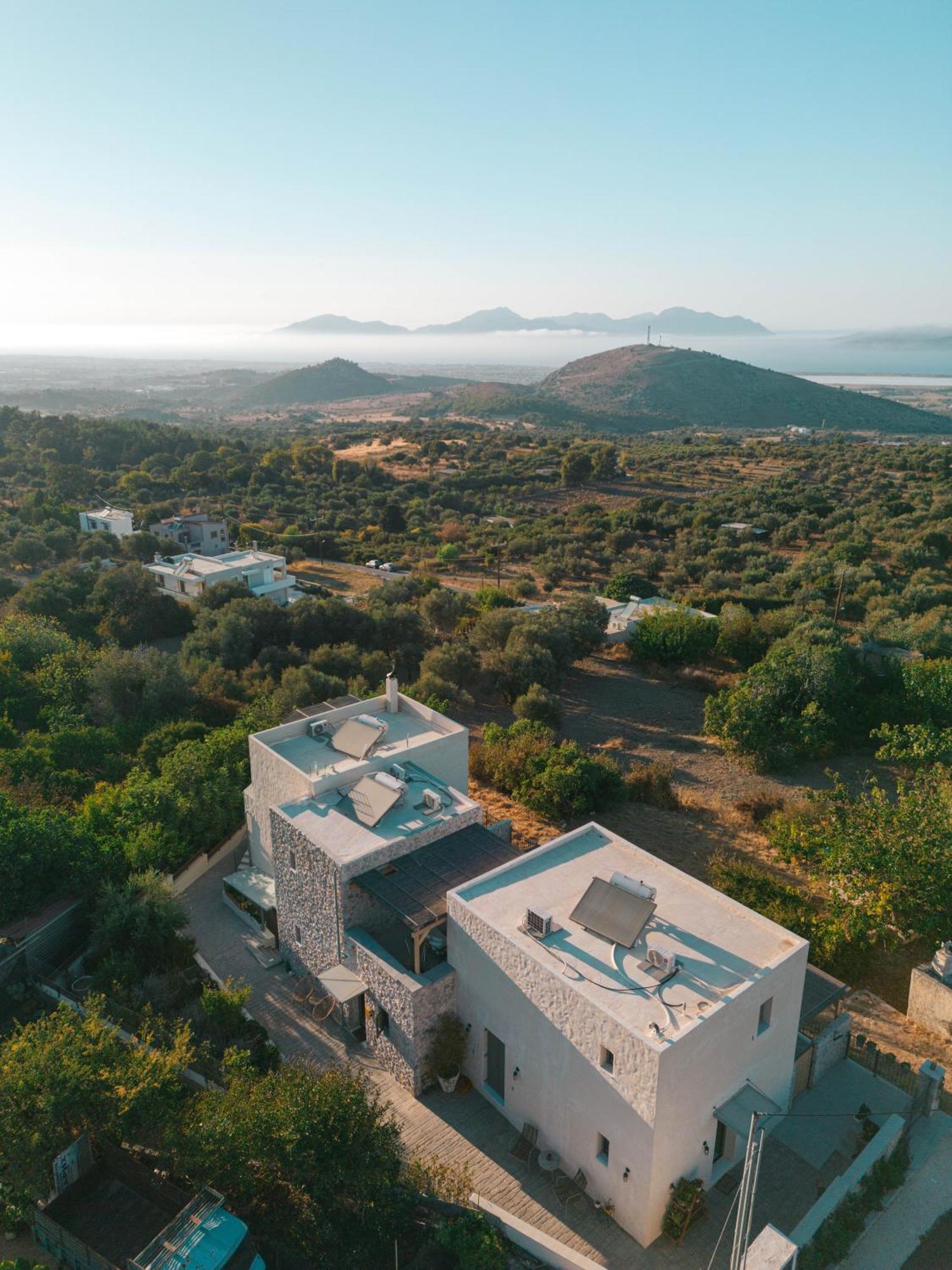 Villa Rosa - Luxury Villas With Panoramic Views Lagoudi Zia 外观 照片