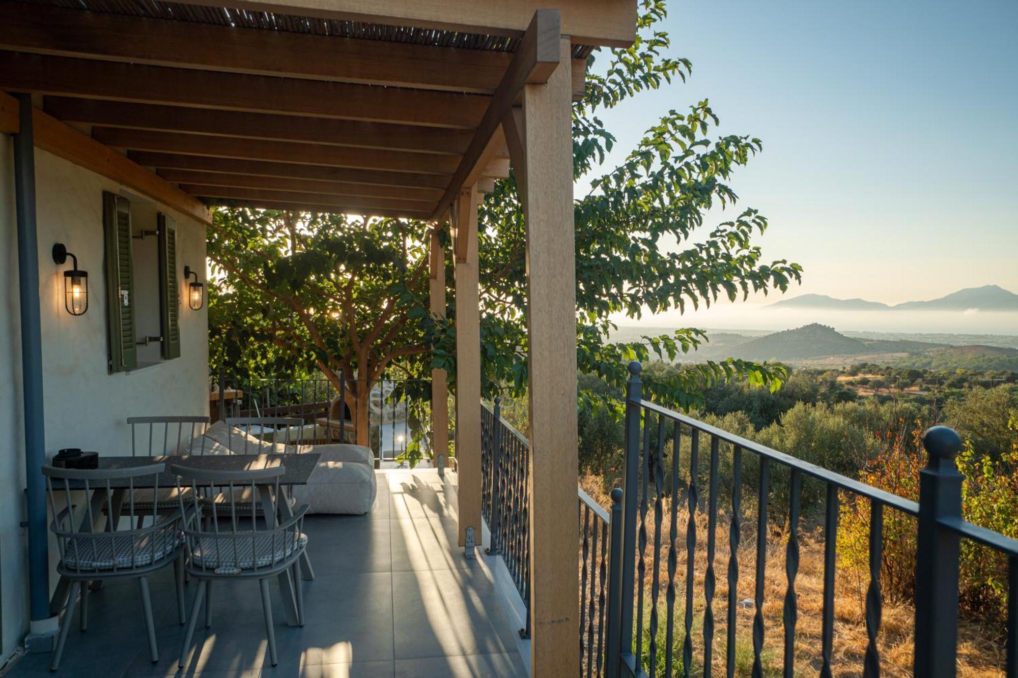 Villa Rosa - Luxury Villas With Panoramic Views Lagoudi Zia 外观 照片