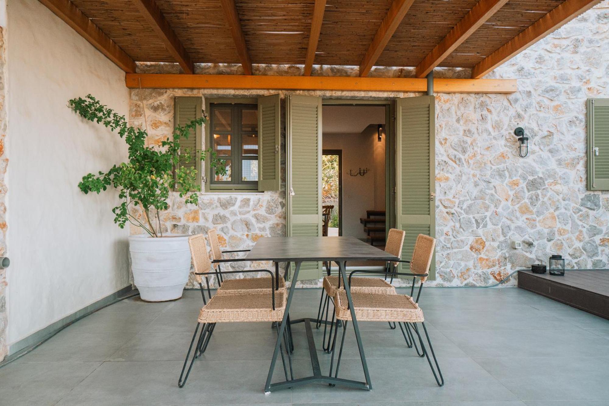 Villa Rosa - Luxury Villas With Panoramic Views Lagoudi Zia 外观 照片