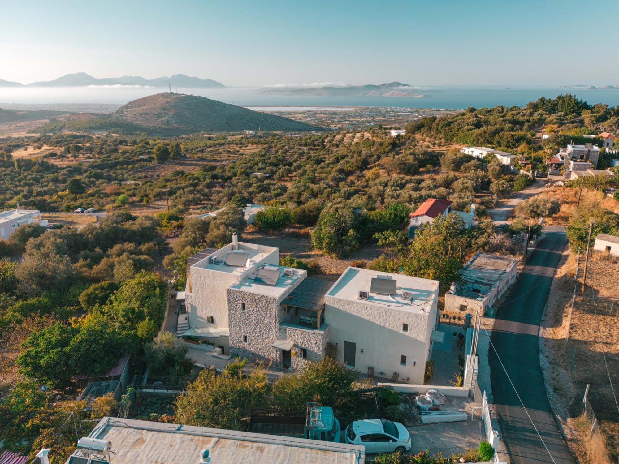 Villa Rosa - Luxury Villas With Panoramic Views Lagoudi Zia 外观 照片