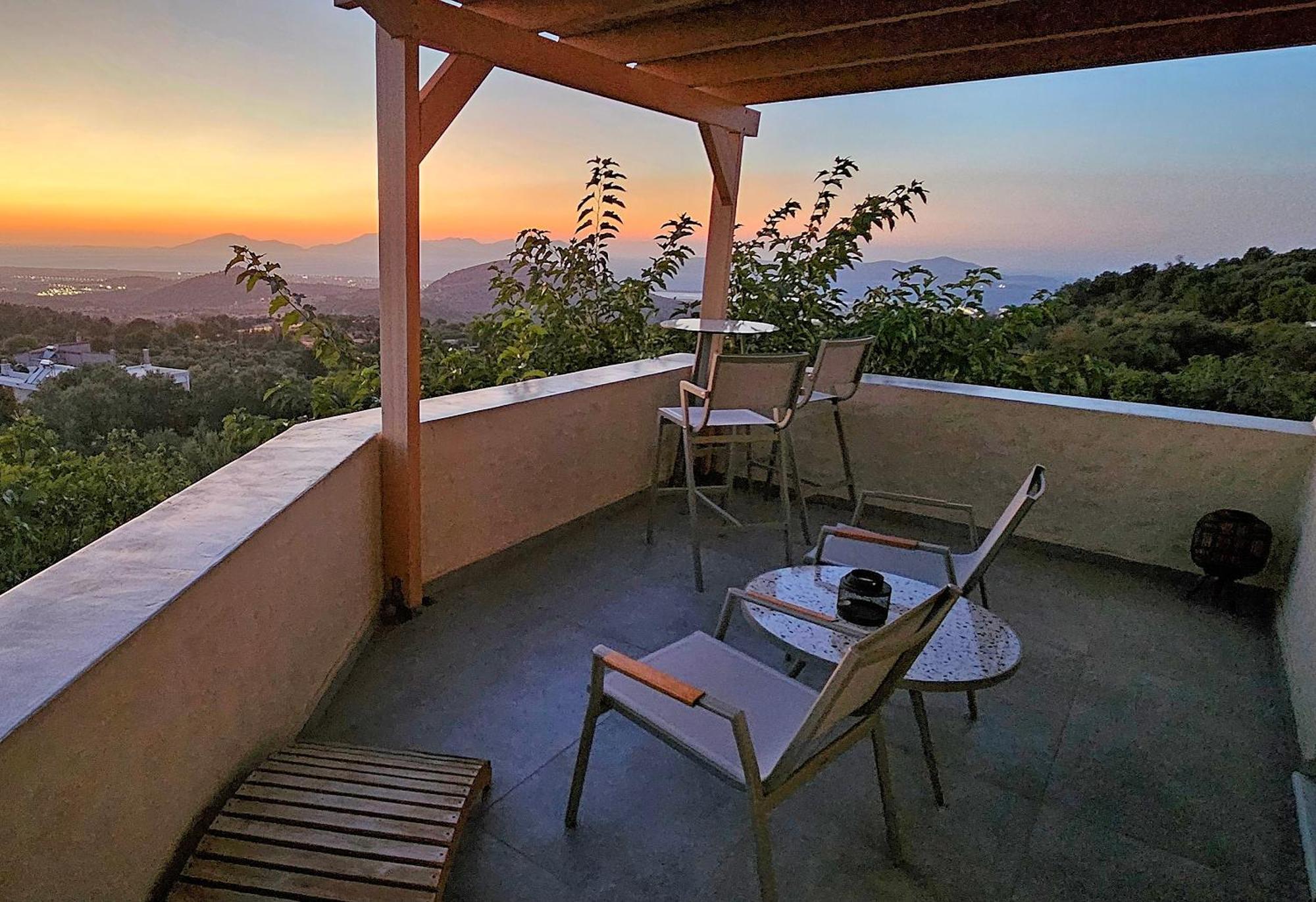 Villa Rosa - Luxury Villas With Panoramic Views Lagoudi Zia 外观 照片